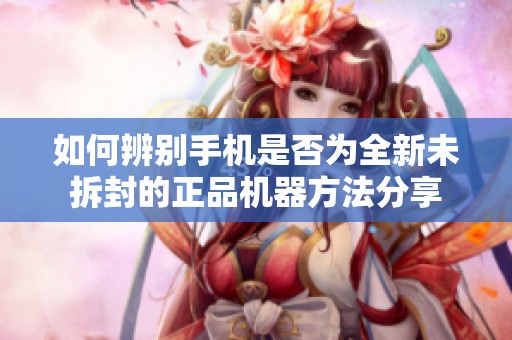 如何辨别手机是否为全新未拆封的正品机器方法分享