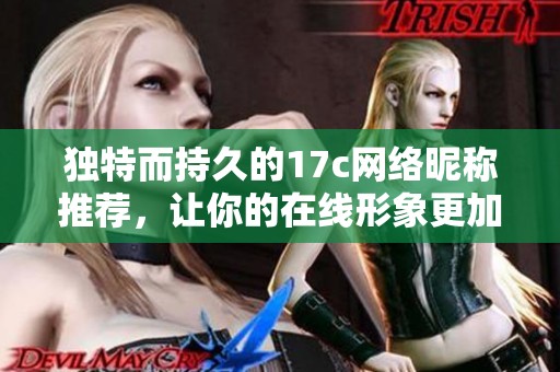 独特而持久的17c网络昵称推荐，让你的在线形象更加引人注目