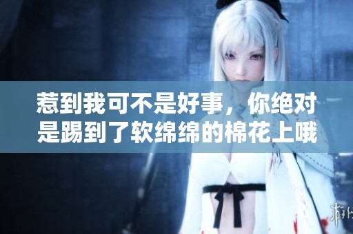 惹到我可不是好事，你绝对是踢到了软绵绵的棉花上哦