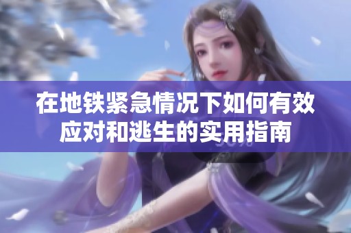 在地铁紧急情况下如何有效应对和逃生的实用指南