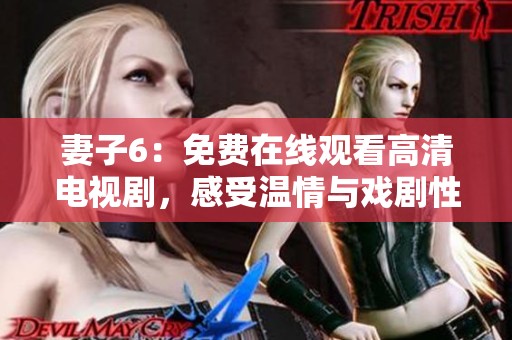 妻子6：免费在线观看高清电视剧，感受温情与戏剧性的精彩故事