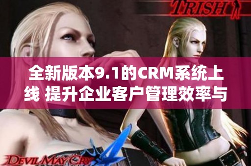 全新版本9.1的CRM系统上线 提升企业客户管理效率与体验