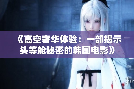 《高空奢华体验：一部揭示头等舱秘密的韩国电影》