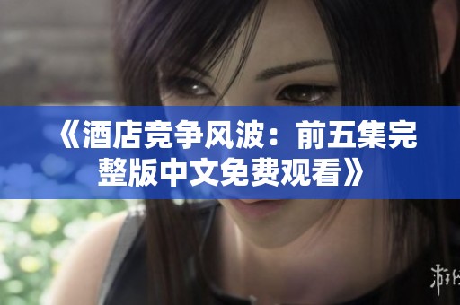《酒店竞争风波：前五集完整版中文免费观看》