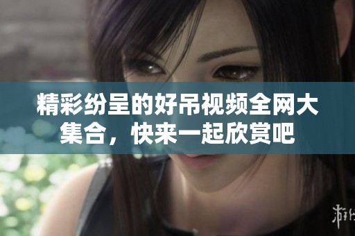 精彩纷呈的好吊视频全网大集合，快来一起欣赏吧