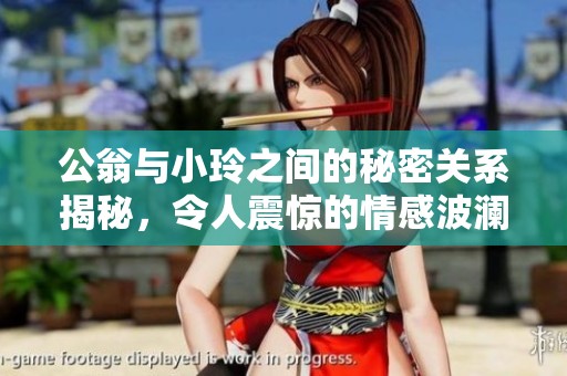 公翁与小玲之间的秘密关系揭秘，令人震惊的情感波澜