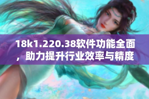 18k1.220.38软件功能全面，助力提升行业效率与精度