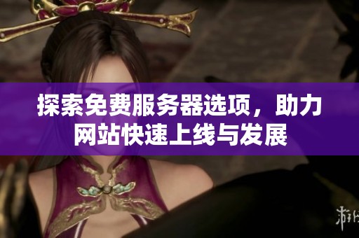 探索免费服务器选项，助力网站快速上线与发展