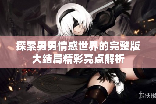 探索男男情感世界的完整版大结局精彩亮点解析
