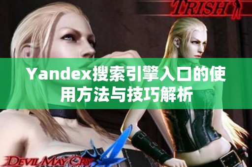 Yandex搜索引擎入口的使用方法与技巧解析