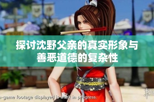 探讨沈野父亲的真实形象与善恶道德的复杂性