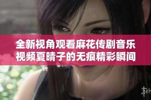 全新视角观看麻花传剧音乐视频夏晴子的无痕精彩瞬间不容错过