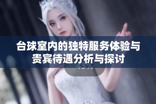 台球室内的独特服务体验与贵宾待遇分析与探讨