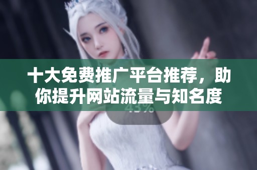 十大免费推广平台推荐，助你提升网站流量与知名度