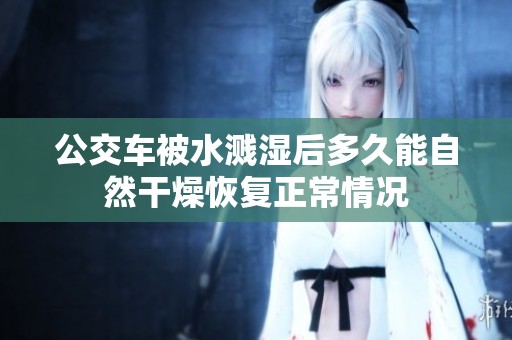 公交车被水溅湿后多久能自然干燥恢复正常情况