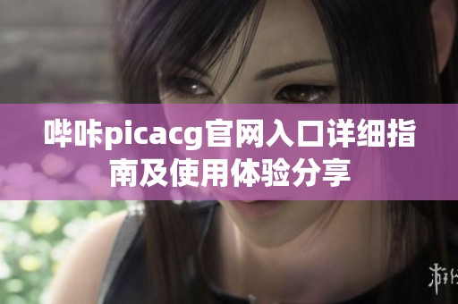 哔咔picacg官网入口详细指南及使用体验分享