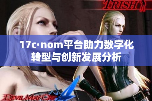 17c·nom平台助力数字化转型与创新发展分析