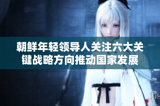 朝鲜年轻领导人关注六大关键战略方向推动国家发展