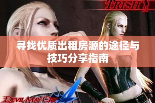 寻找优质出租房源的途径与技巧分享指南