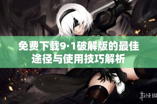 免费下载9·1破解版的最佳途径与使用技巧解析