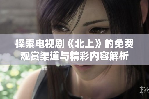 探索电视剧《北上》的免费观赏渠道与精彩内容解析