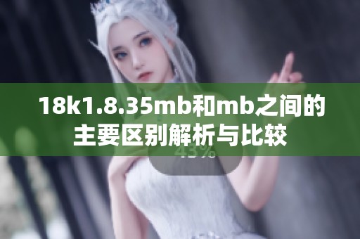 18k1.8.35mb和mb之间的主要区别解析与比较
