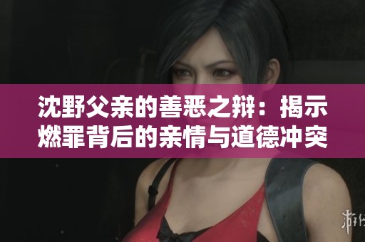 沈野父亲的善恶之辩：揭示燃罪背后的亲情与道德冲突