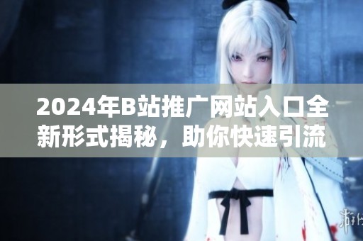 2024年B站推广网站入口全新形式揭秘，助你快速引流获客