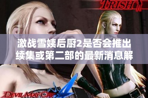 激战雪姨后厨2是否会推出续集或第二部的最新消息解析