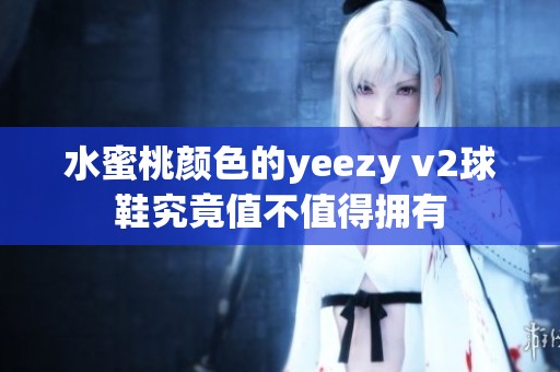 水蜜桃颜色的yeezy v2球鞋究竟值不值得拥有