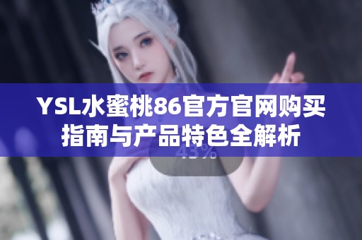 YSL水蜜桃86官方官网购买指南与产品特色全解析