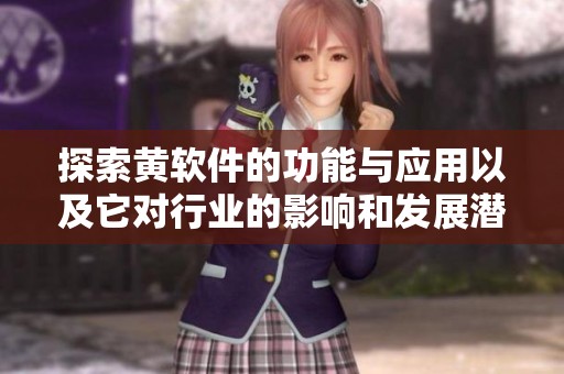 探索黄软件的功能与应用以及它对行业的影响和发展潜力