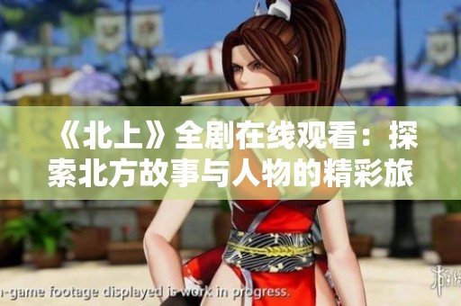《北上》全剧在线观看：探索北方故事与人物的精彩旅程