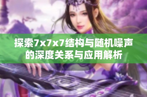 探索7x7x7结构与随机噪声的深度关系与应用解析