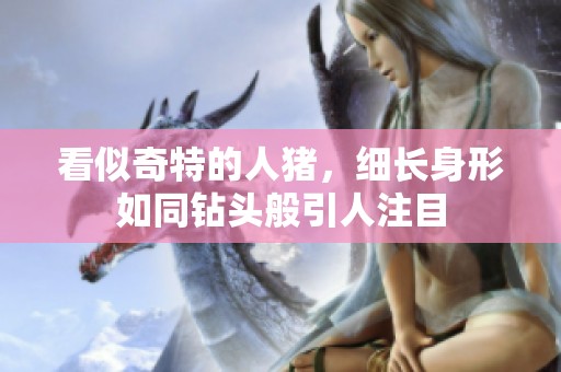 看似奇特的人猪，细长身形如同钻头般引人注目