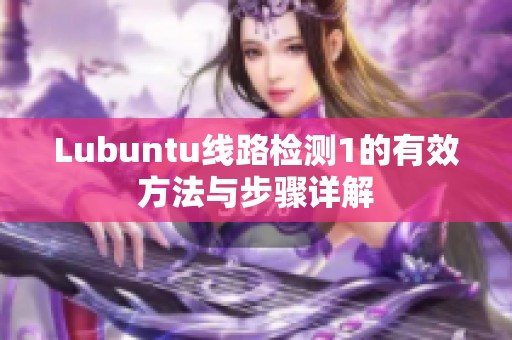 Lubuntu线路检测1的有效方法与步骤详解