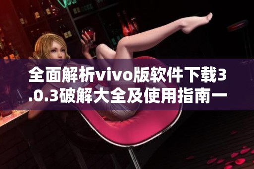 全面解析vivo版软件下载3.0.3破解大全及使用指南一览