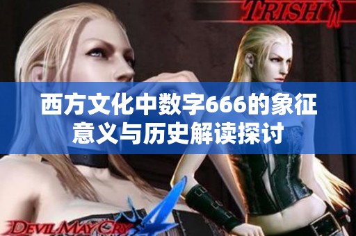 西方文化中数字666的象征意义与历史解读探讨