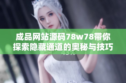 成品网站源码78w78带你探索隐藏通道的奥秘与技巧