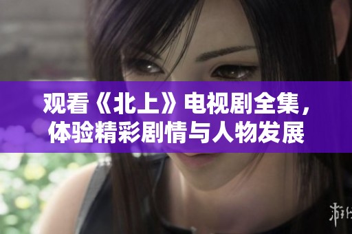 观看《北上》电视剧全集，体验精彩剧情与人物发展